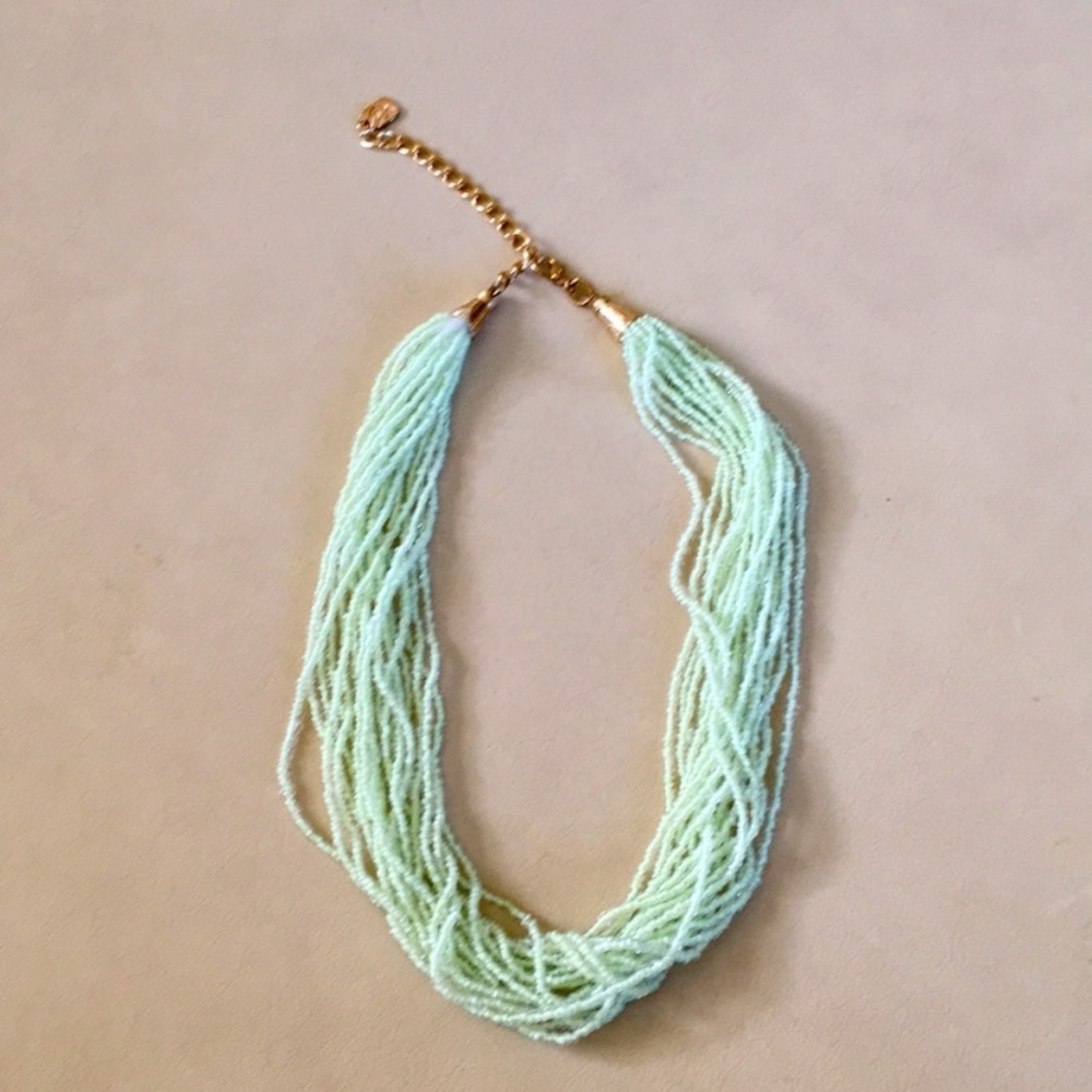 Seed Bead Statement Necklace